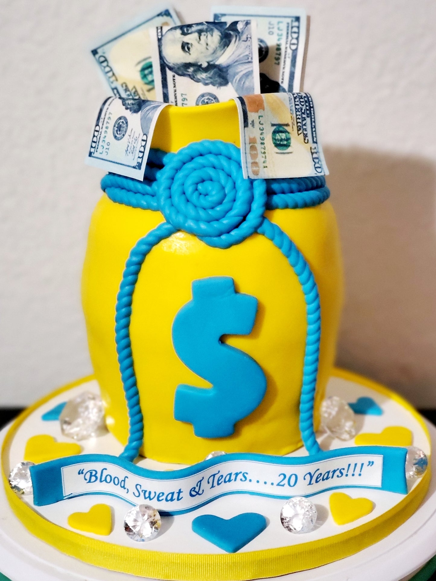 Money Bag Cake Class