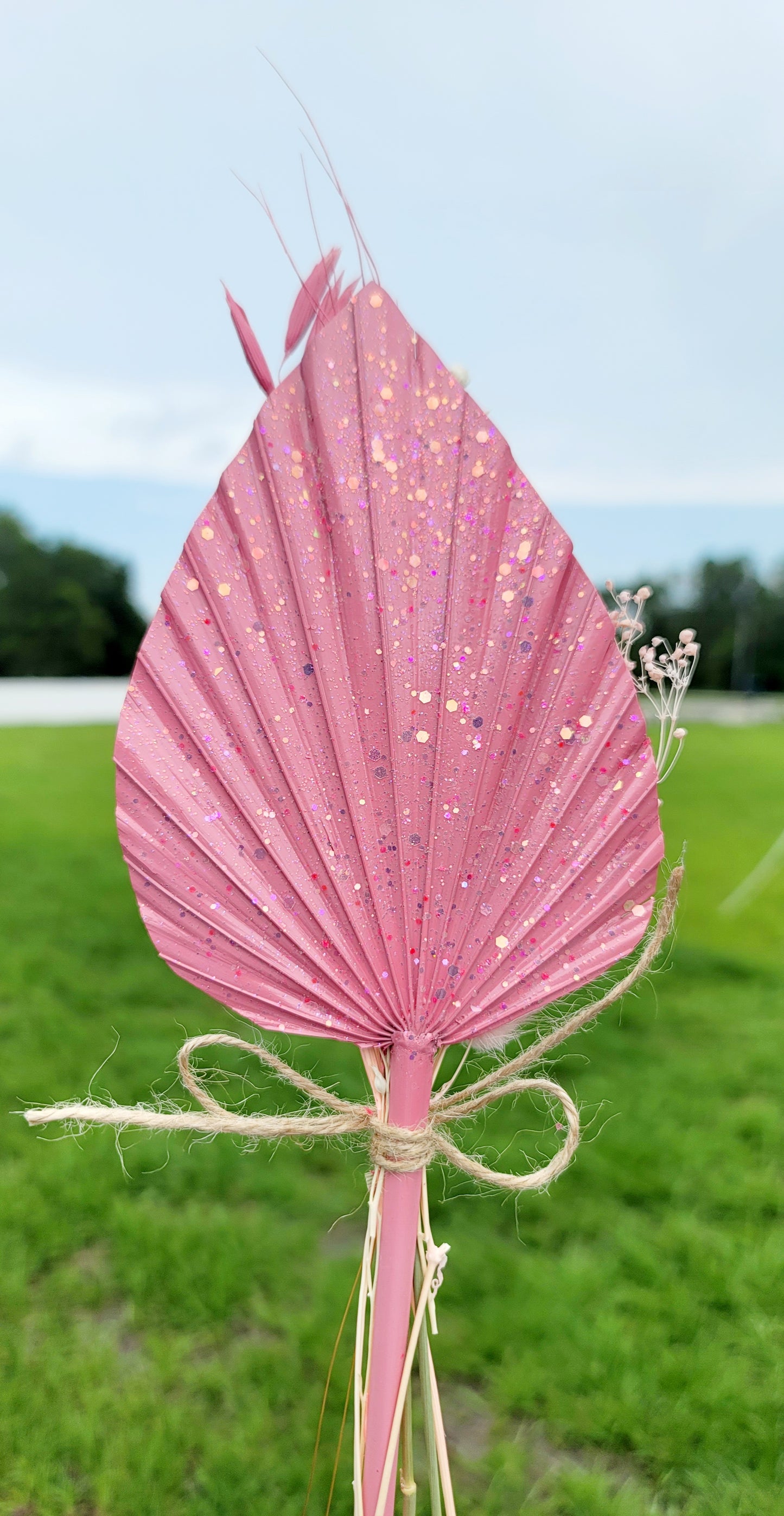 Dried Palm Leaf Bouquets