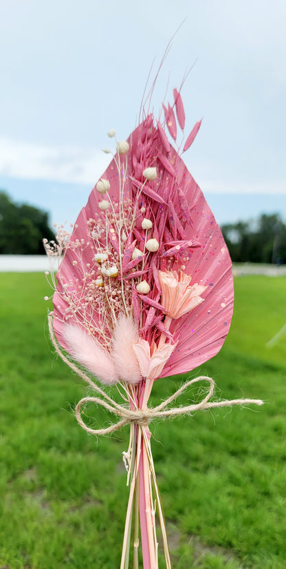 Dried Palm Leaf Bouquets