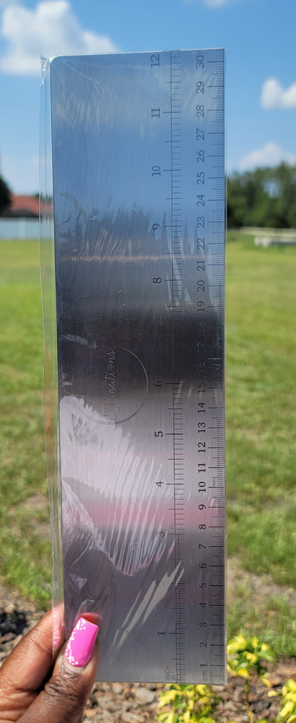 12 Inch Stainless Steel Cake Scraper
