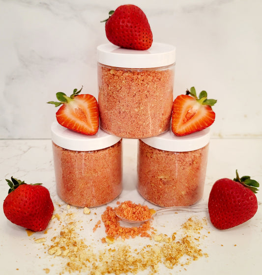 Homemade Strawberry Crunch Topping