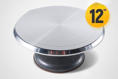 12 Inch Aluminum Rotating Cake Turn Table
