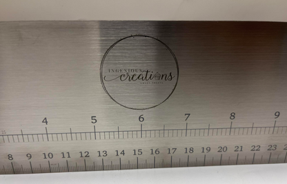 12 Inch Stainless Steel Cake Scraper