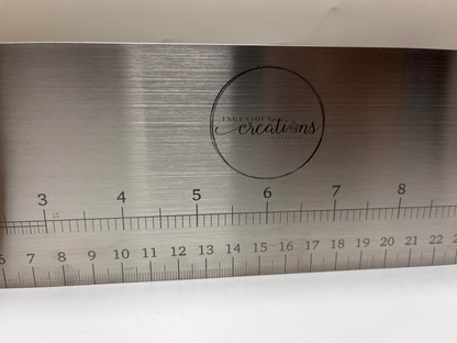 12 Inch Stainless Steel Cake Scraper
