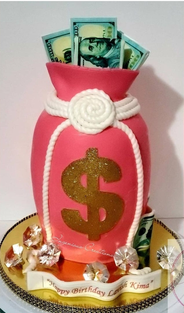 Money Bag Cake Class