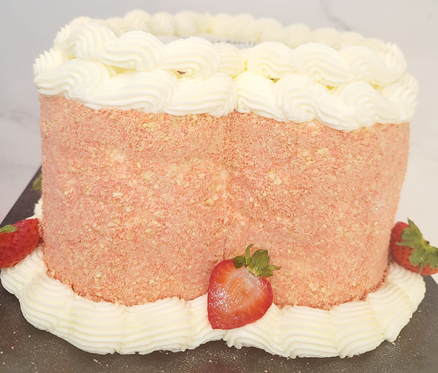 Homemade Strawberry Crunch Topping