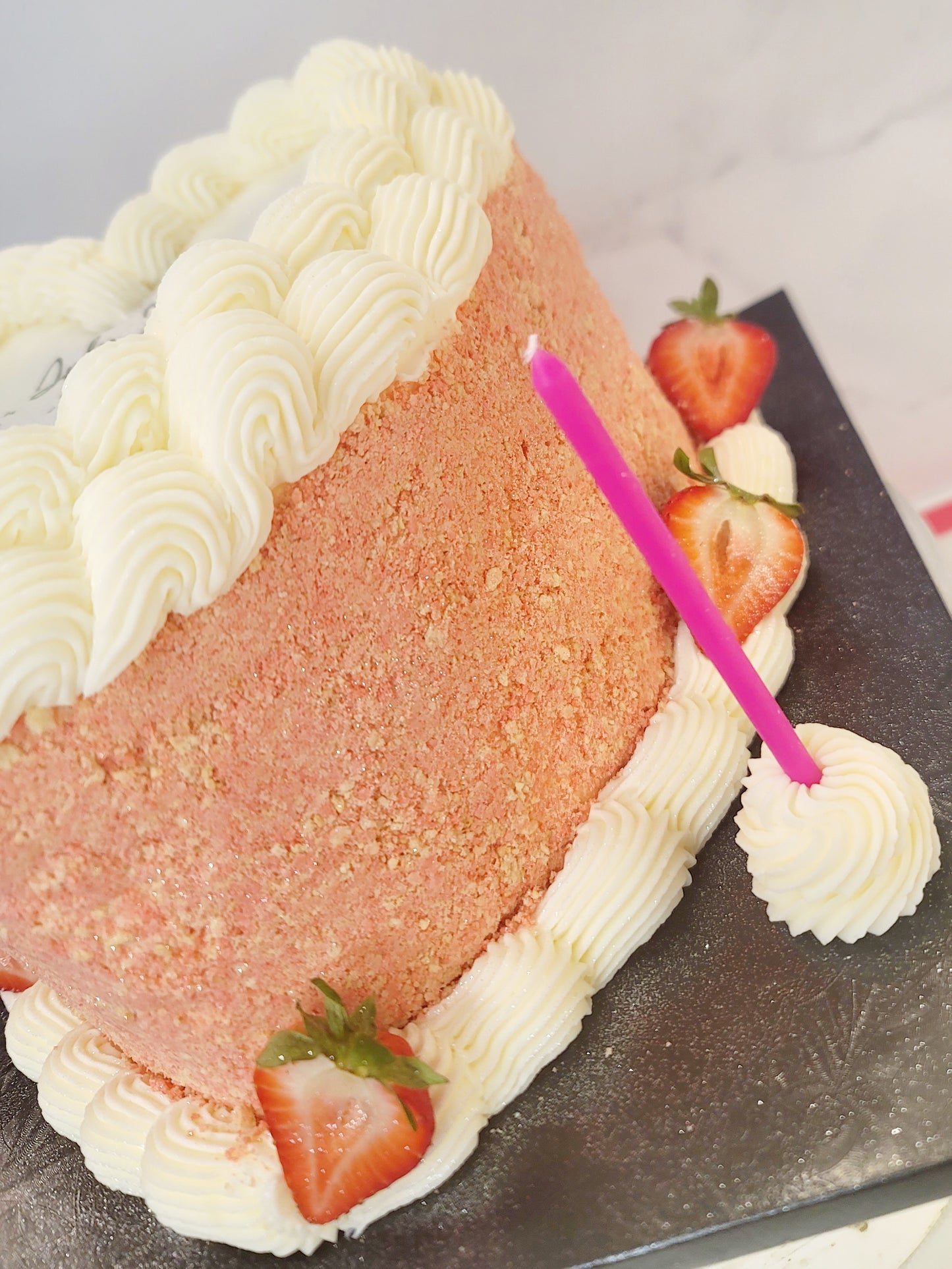 Homemade Strawberry Crunch Topping