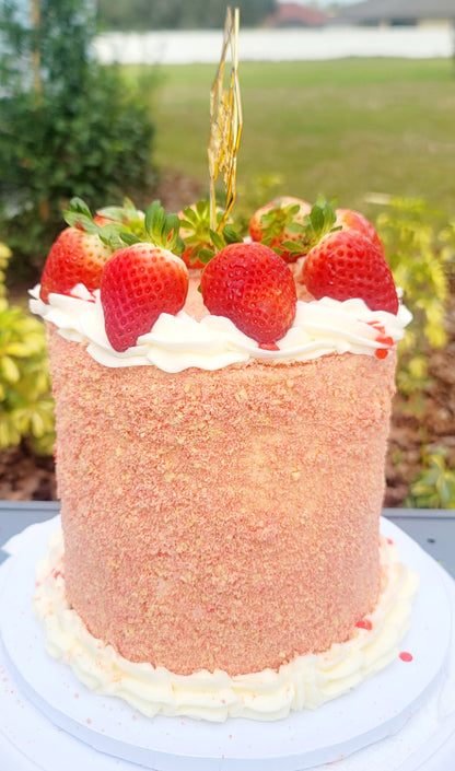 Homemade Strawberry Crunch Topping