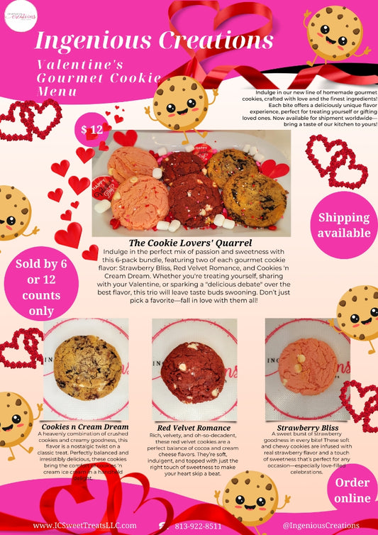 Gourmet Sweetheart Cookies