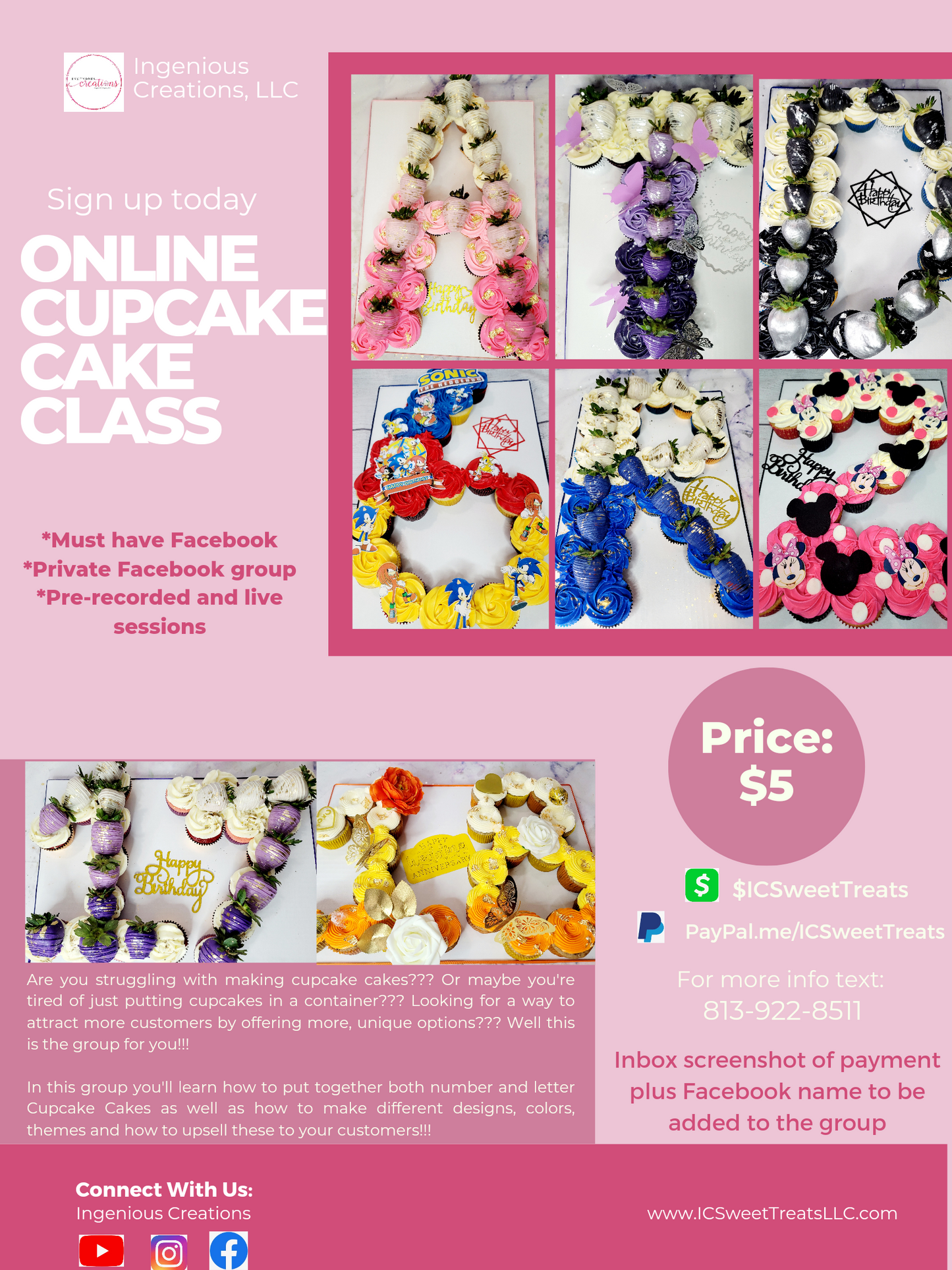 Cupcake Cake Class